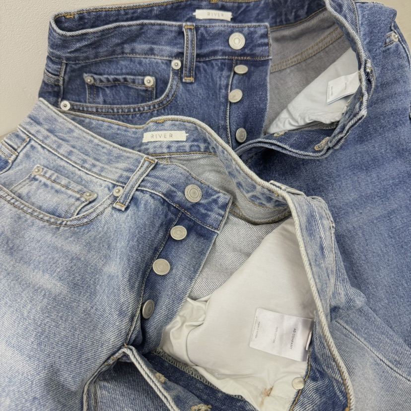 WATER/RIVER東大門實拍女士新款職業時尚休閑人氣牛仔褲WATER/RIVER牛仔褲