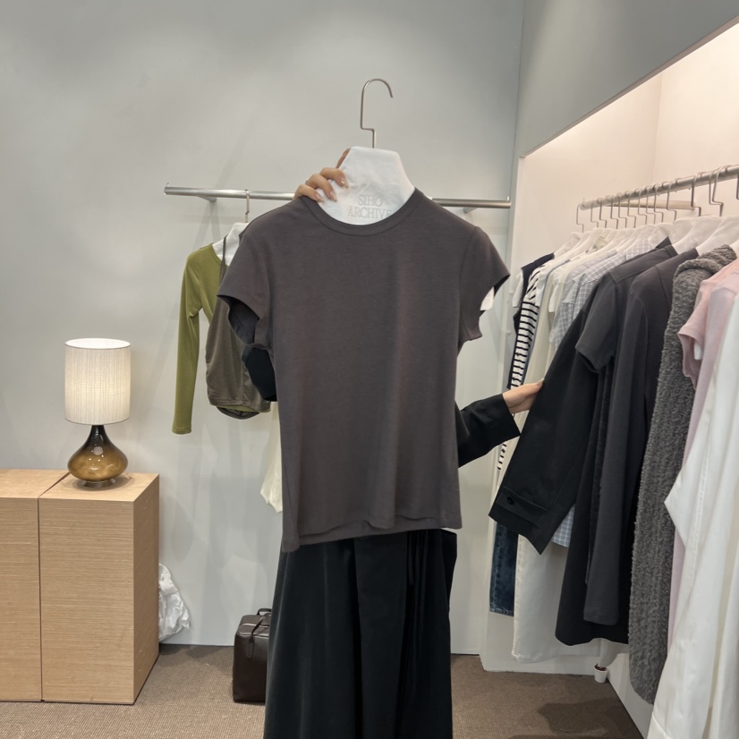 SIHO ARCHIVE韓國代購女士新款熱賣26春夏職業推薦T恤修身SIHO ARCHIVET恤圖色5