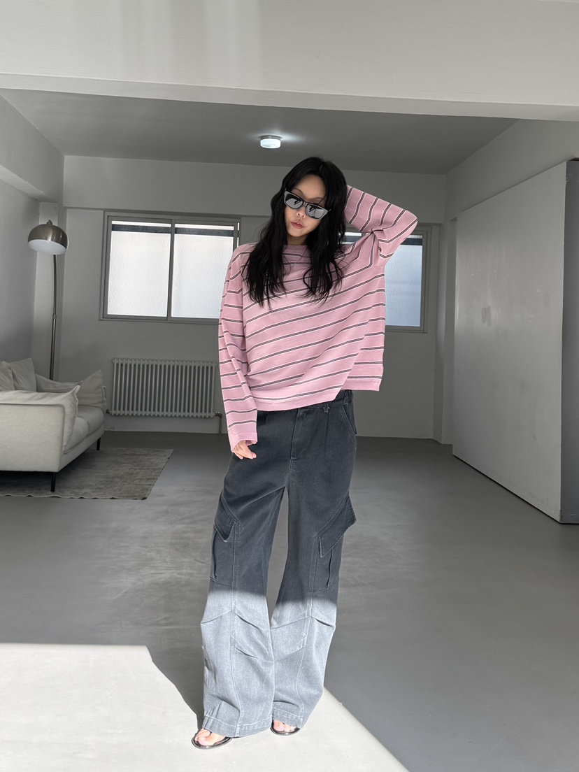 LIMLIMLIM東大門實拍女裝新品時尚人氣26春夏針織衫單排扣LIM LIM LIM針織衫