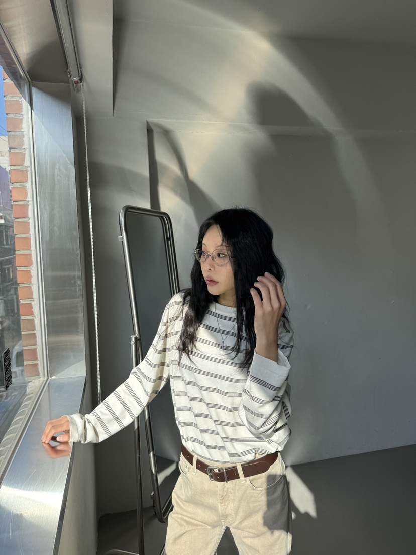 LIMLIMLIM東大門實拍女裝新品時尚人氣26春夏針織衫單排扣LIM LIM LIM針織衫