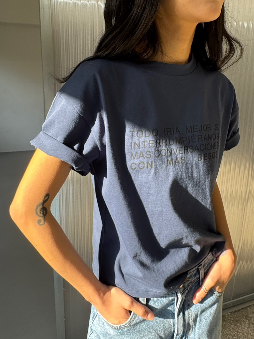 LIMLIMLIM東大門實拍女裝新款真品時尚26春夏熱賣T恤絲綢LIM LIM LIMT恤圖色2