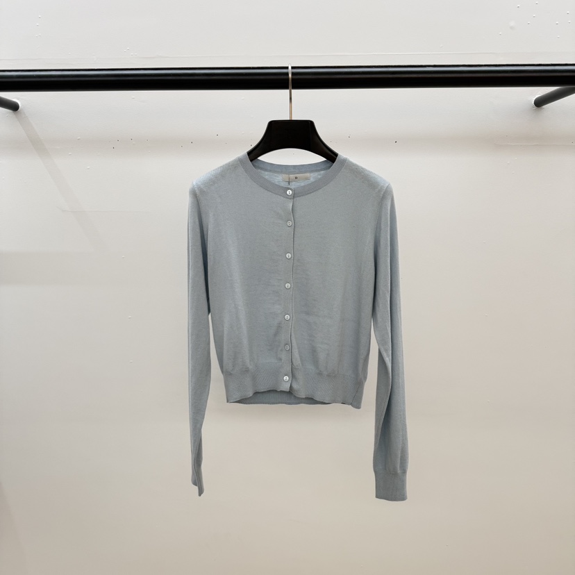 ID東大門實拍女士新品熱賣26春夏休閑推薦職業針織衫絲綢ID針織衫圖色3