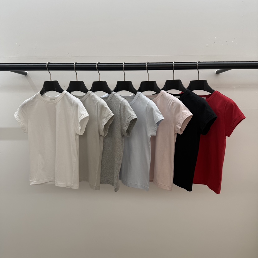 ID韓國代購女裝新品人氣熱賣時尚休閑職業真品推薦26春夏T恤IDT恤