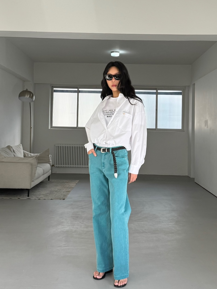 LIMLIMLIM東大門代購女士新品26春夏人氣時尚休閑襯衫蕾絲衫LIM LIM LIM襯衫/蕾絲衫