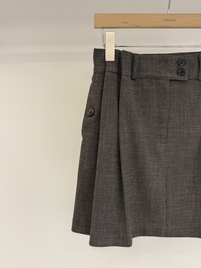 TOOGOOD東大門直郵女裝新品推薦時尚休閑職業真品短裙荷葉邊TOOGOOD短裙