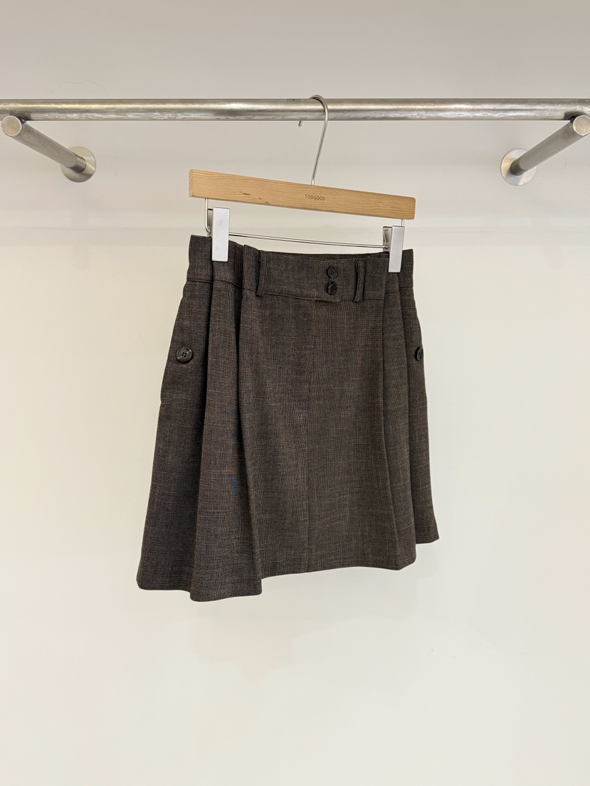 TOOGOOD東大門直郵女裝新品推薦時尚休閑職業真品短裙荷葉邊TOOGOOD短裙圖色1