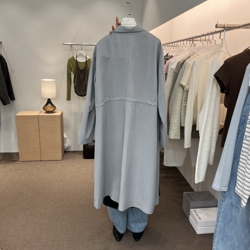 SIHO ARCHIVE東大門實拍女士新品26春夏休閑真品長款風衣SIHO ARCHIVE長款風衣