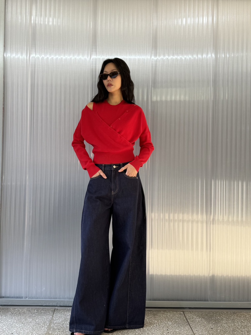 LIMLIMLIM東大門代購女裝新品休閑職業時尚人氣針織衫雙面LIM LIM LIM針織衫