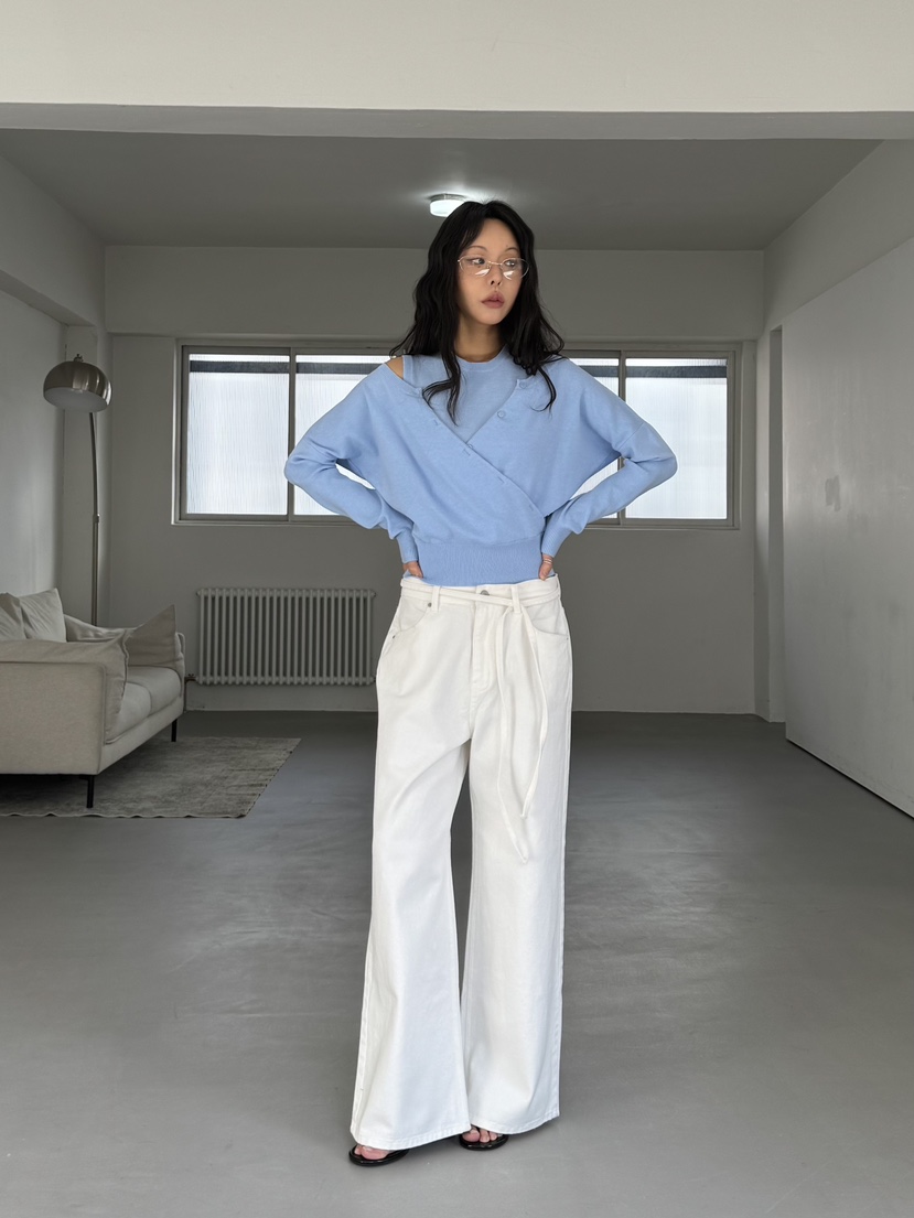 LIMLIMLIM東大門代購女裝新品休閑職業時尚人氣針織衫雙面LIM LIM LIM針織衫