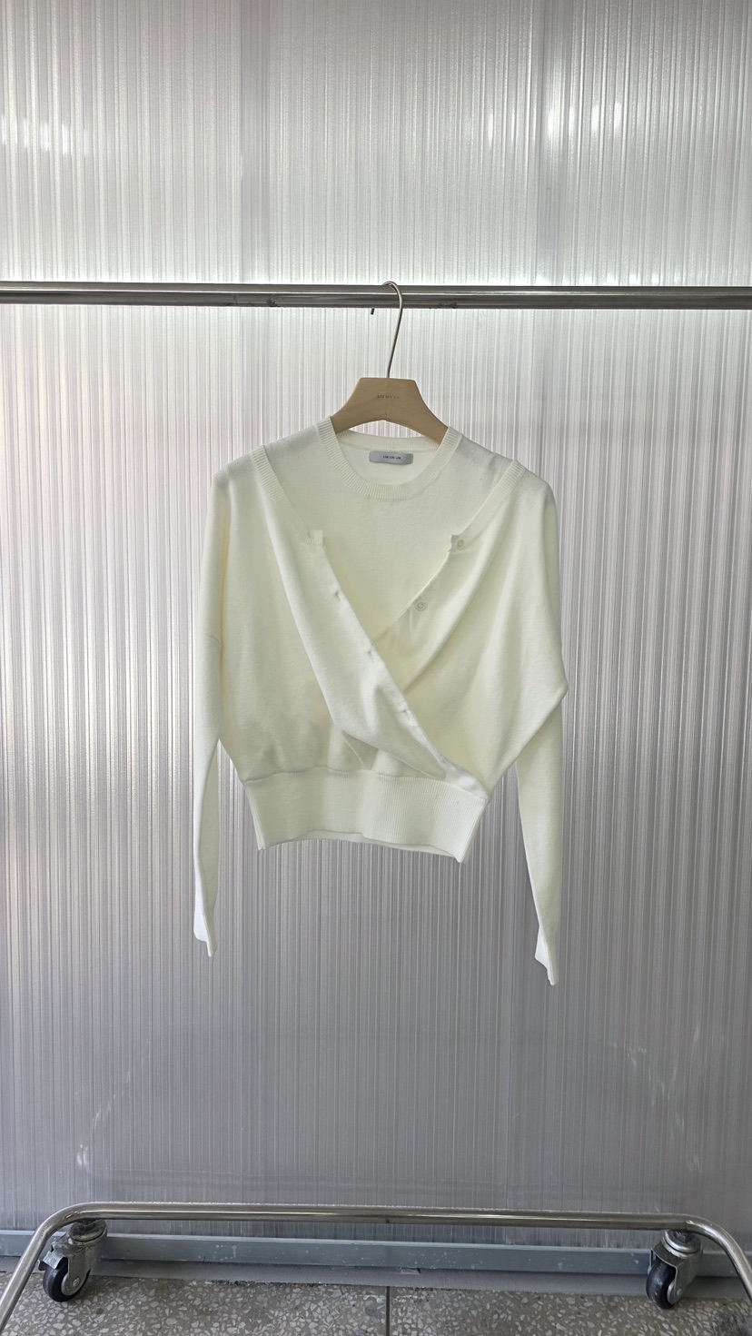 LIMLIMLIM東大門代購女裝新品休閑職業時尚人氣針織衫雙面LIM LIM LIM針織衫圖色1