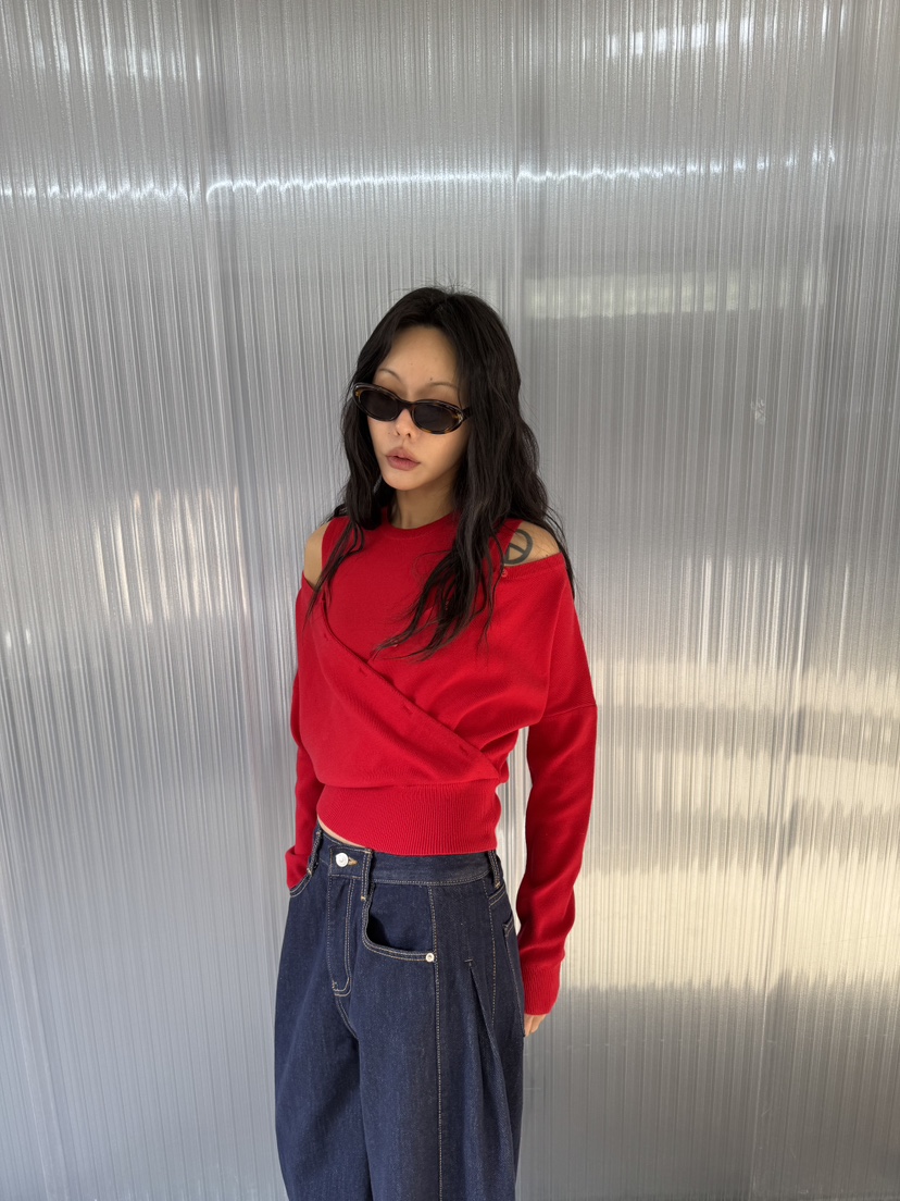 LIMLIMLIM東大門代購女裝新品休閑職業時尚人氣針織衫雙面LIM LIM LIM針織衫圖色4