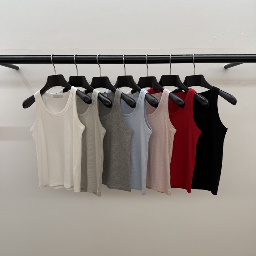 ID東大門實拍女裝新品熱賣職業真品人氣休閑26春夏吊帶背心ID吊帶/背心