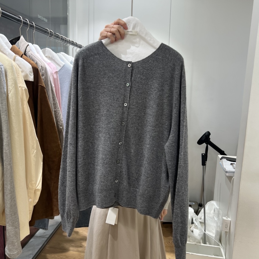 VERVEINE韓國代購女裝新款熱賣真品職業26春夏推薦針織衫VERVEINE針織衫圖色2