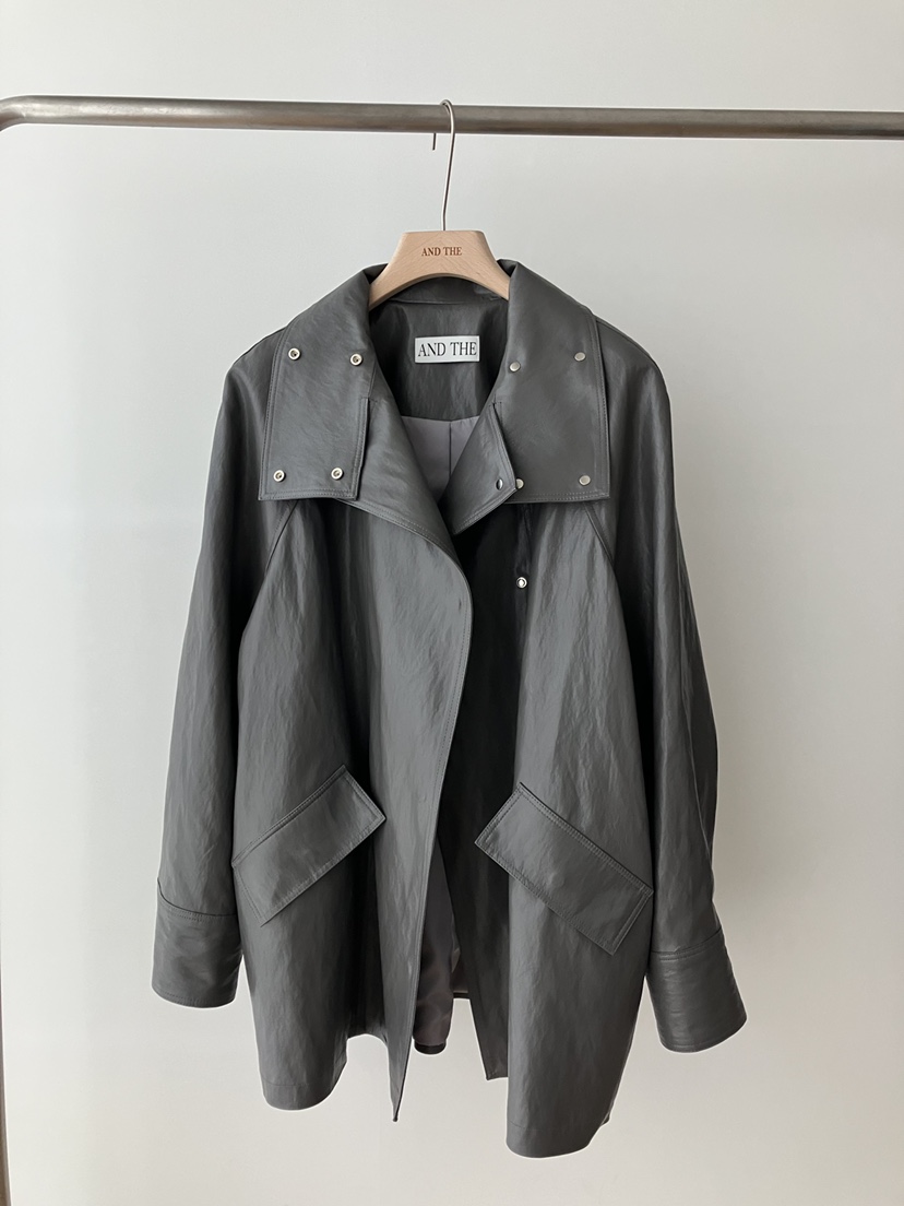 AND THE東大門實拍女裝新品真品時尚休閑熱賣26春夏夾克AND THE夾克圖色1