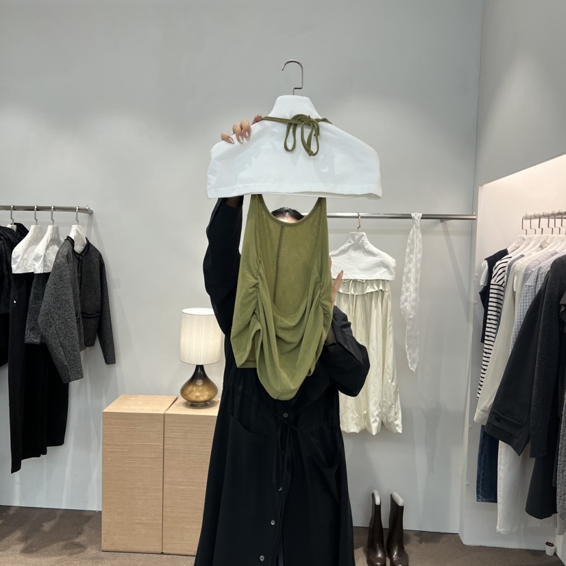 SIHO ARCHIVE韓國代購女士新款休閑26春夏職業人氣吊帶背心SIHO ARCHIVE吊帶/背心