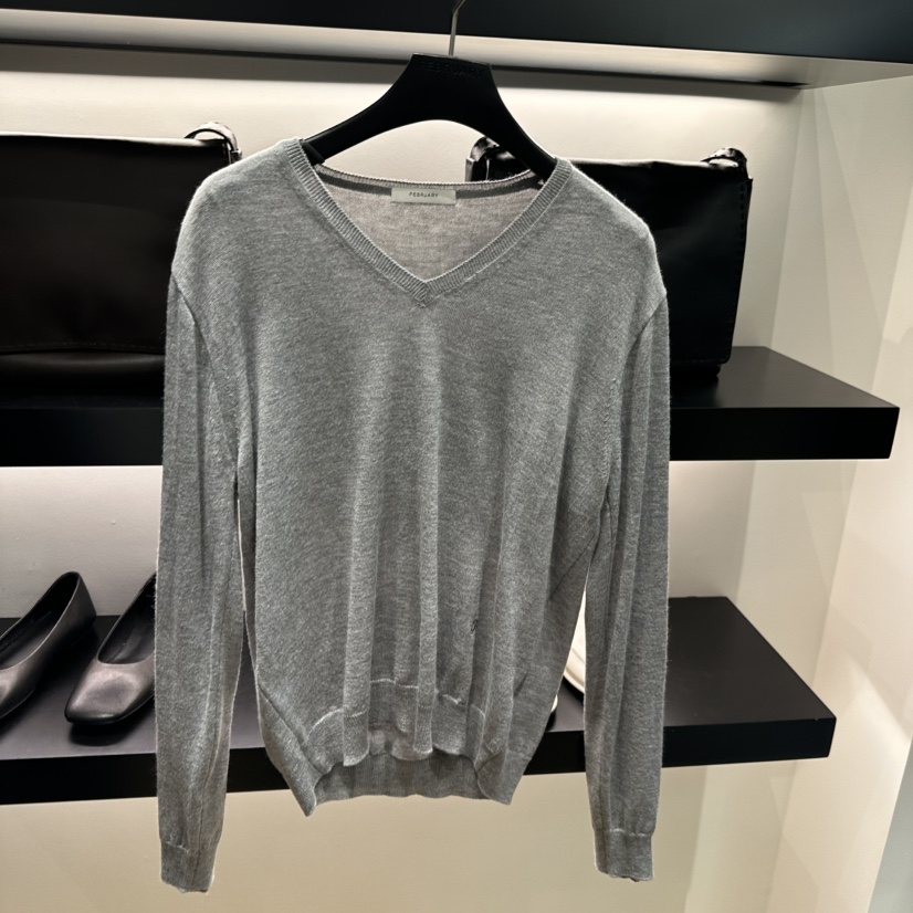 FEBRUARY 11東大門直郵女裝新品休閑推薦人氣針織衫絲綢FEBRUARY 11針織衫圖色3