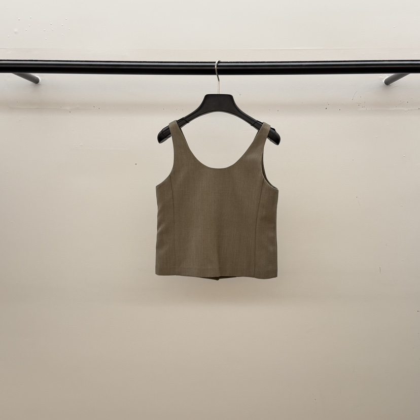 ID東大門實拍女士新款休閑人氣真品26春夏時尚職業熱賣馬甲ID馬甲