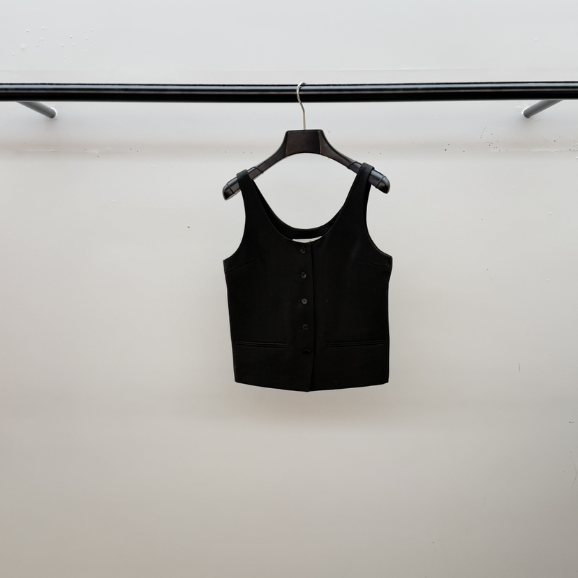 ID東大門實拍女士新款休閑人氣真品26春夏時尚職業熱賣馬甲ID馬甲圖色3