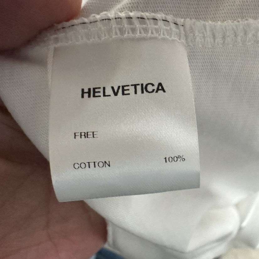 HELVETICA東大門實拍女士新款推薦26春夏真品熱賣長袖T恤HELVETICA長袖T恤