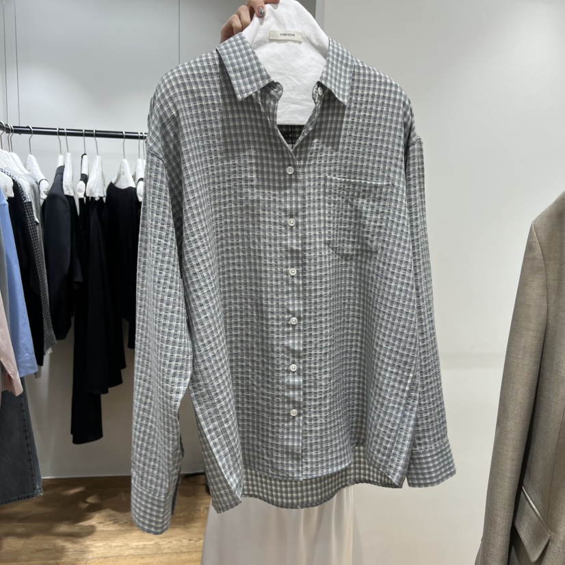 VERVEINE東大門直郵女裝新款推薦時尚26春夏熱賣襯衫蕾絲衫VERVEINE襯衫/蕾絲衫圖色1