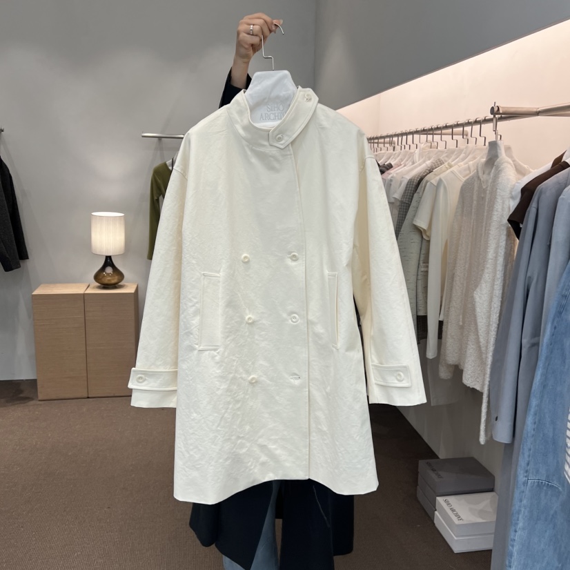 SIHO ARCHIVE東大門直郵女士新品人氣休閑26春夏長款風衣SIHO ARCHIVE長款風衣圖色2