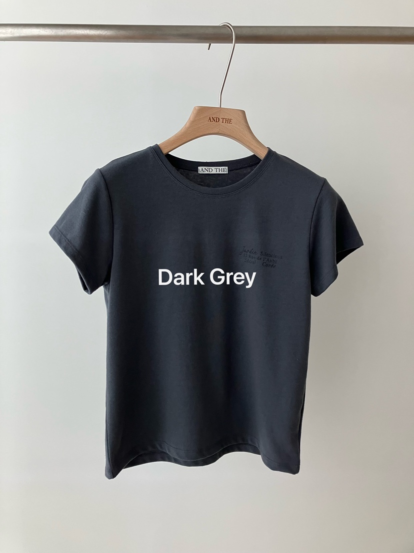 AND THE韓國直郵女士新品26春夏推薦時尚休閑熱賣職業T恤AND THET恤圖色2