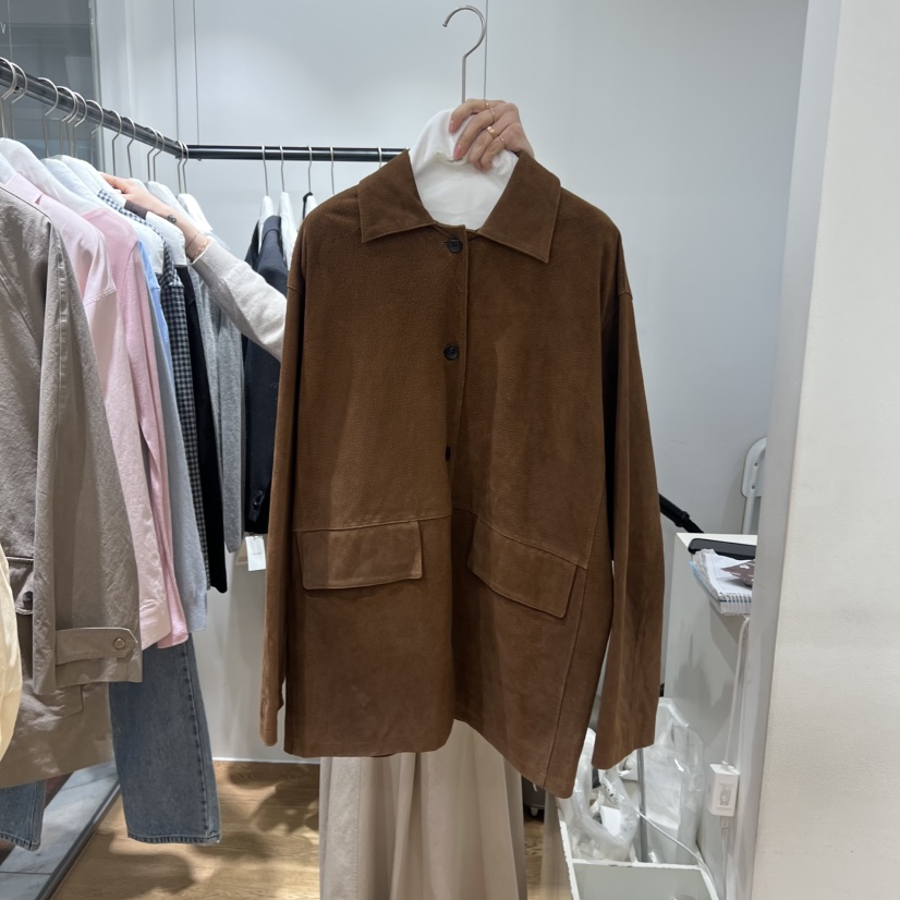 VERVEINE韓國代購女士新品時尚職業26春夏真品人氣休閑夾克VERVEINE夾克圖色1