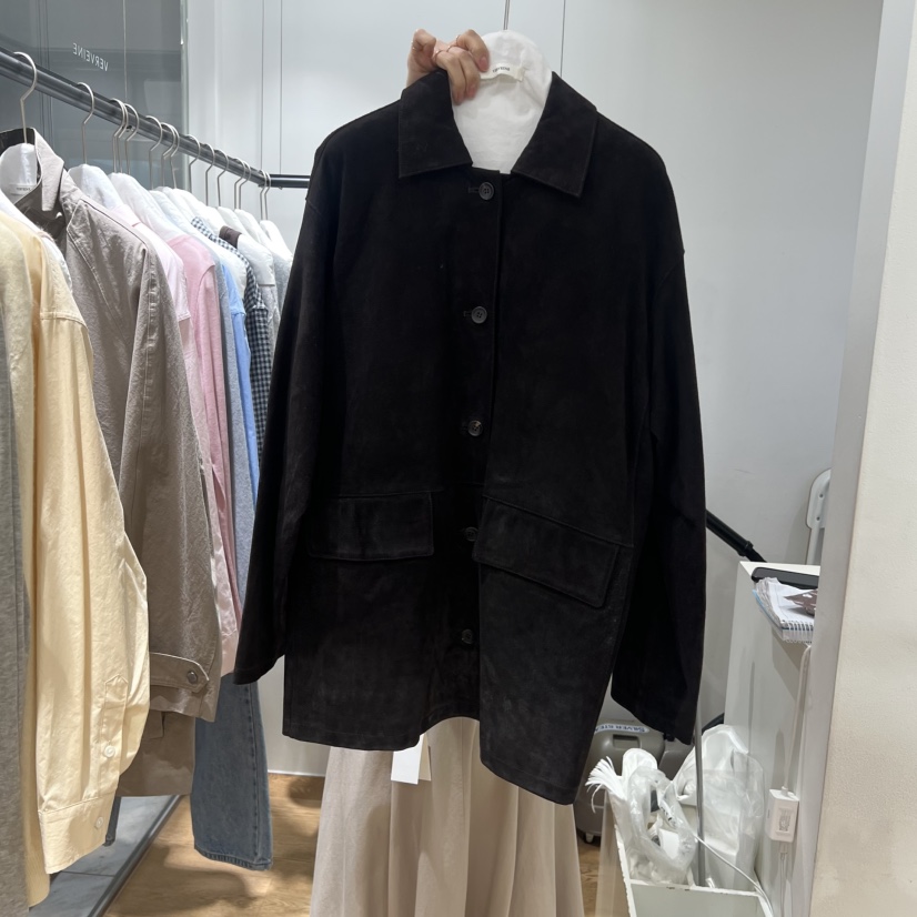 VERVEINE韓國代購女士新品時尚職業26春夏真品人氣休閑夾克VERVEINE夾克圖色2