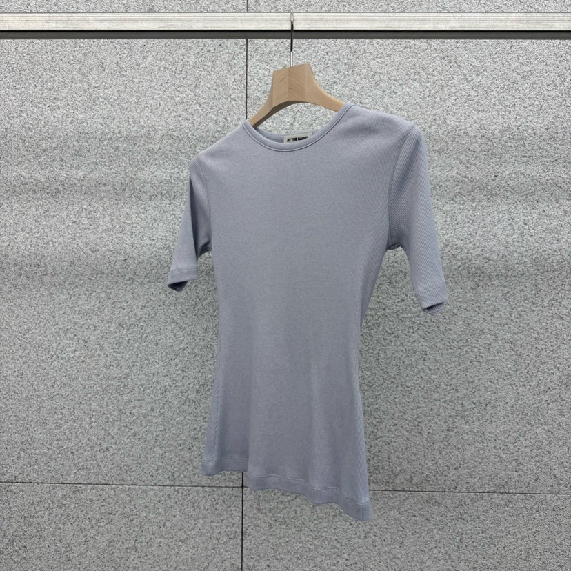 AT THE BAGEL韓國代購女士新款26春夏休閑真品熱賣時尚T恤AT THE BAGELT恤圖色2