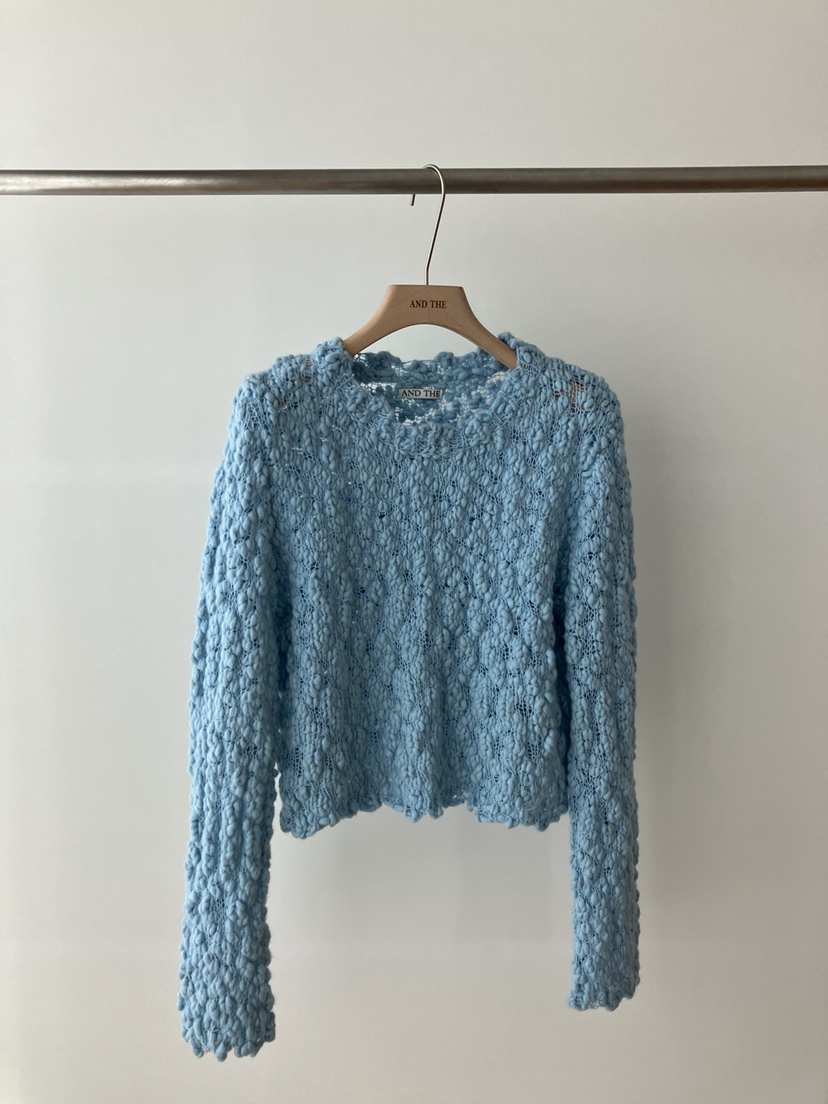 AND THE東大門代購女裝新款職業人氣26春夏休閑真品毛衣AND THE毛衣圖色2