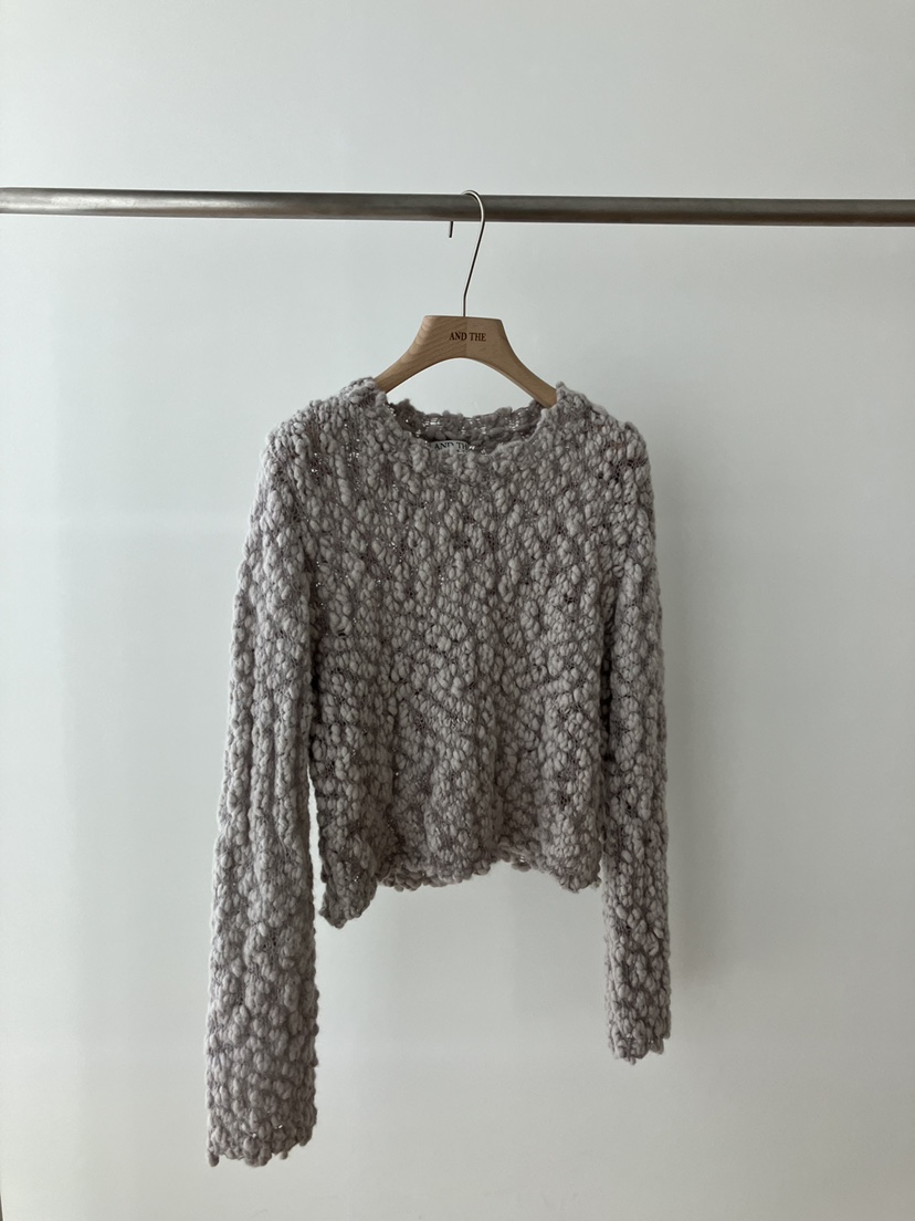 AND THE東大門代購女裝新款職業人氣26春夏休閑真品毛衣AND THE毛衣圖色3