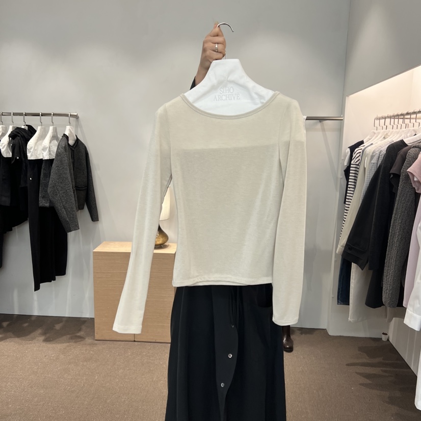 SIHO ARCHIVE東大門直郵女士新款26春夏人氣熱賣長袖T恤SIHO ARCHIVE長袖T恤圖色2