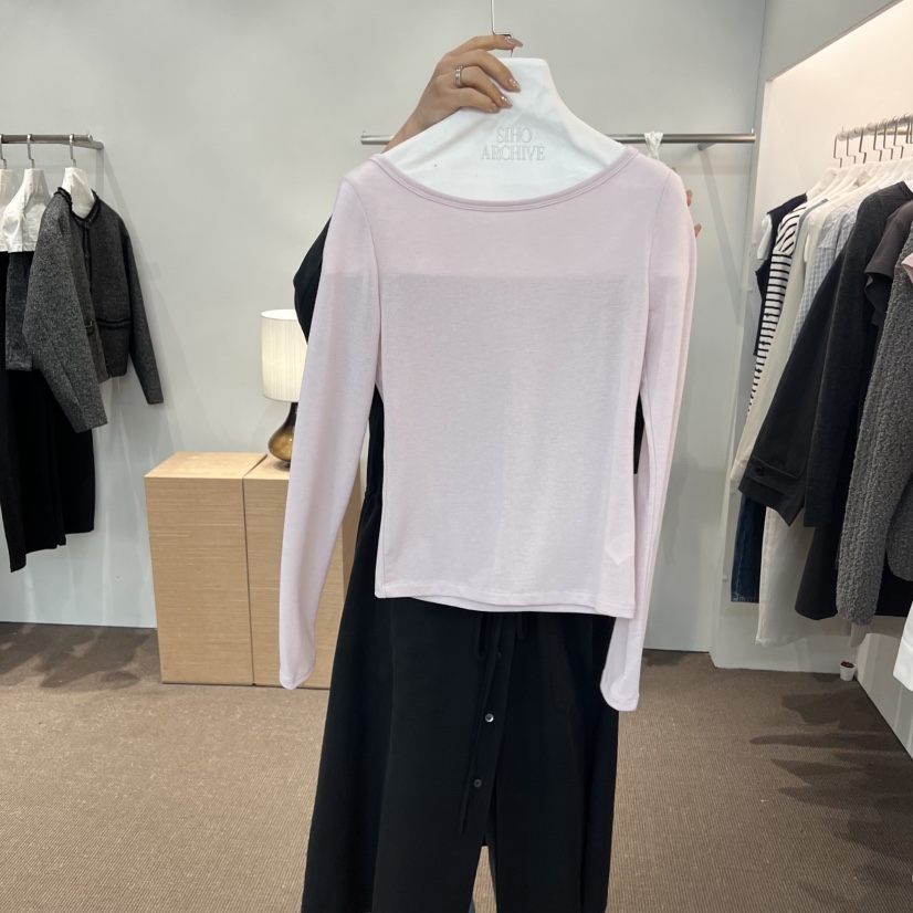 SIHO ARCHIVE東大門直郵女士新款26春夏人氣熱賣長袖T恤SIHO ARCHIVE長袖T恤圖色4
