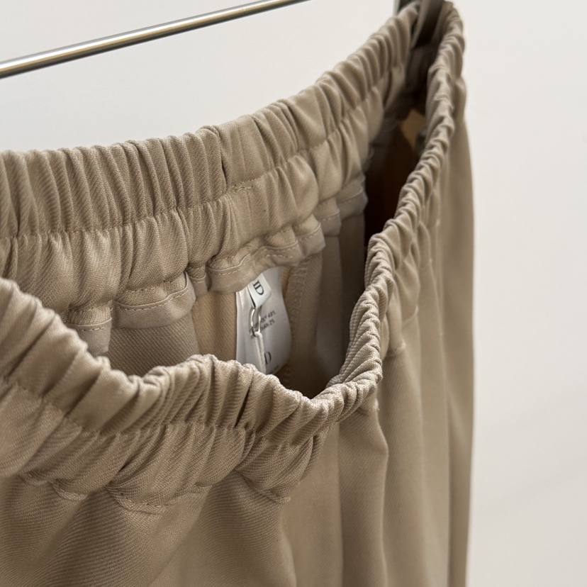 ID東大門實拍女士新款真品人氣26春夏推薦休閑休閑褲羊毛ID休閑褲