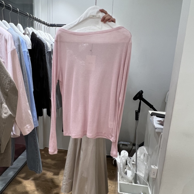 VERVEINE東大門實拍女士新款職業休閑時尚真品人氣長袖T恤VERVEINE長袖T恤圖色2