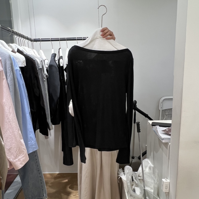 VERVEINE東大門實拍女士新款職業休閑時尚真品人氣長袖T恤VERVEINE長袖T恤圖色5