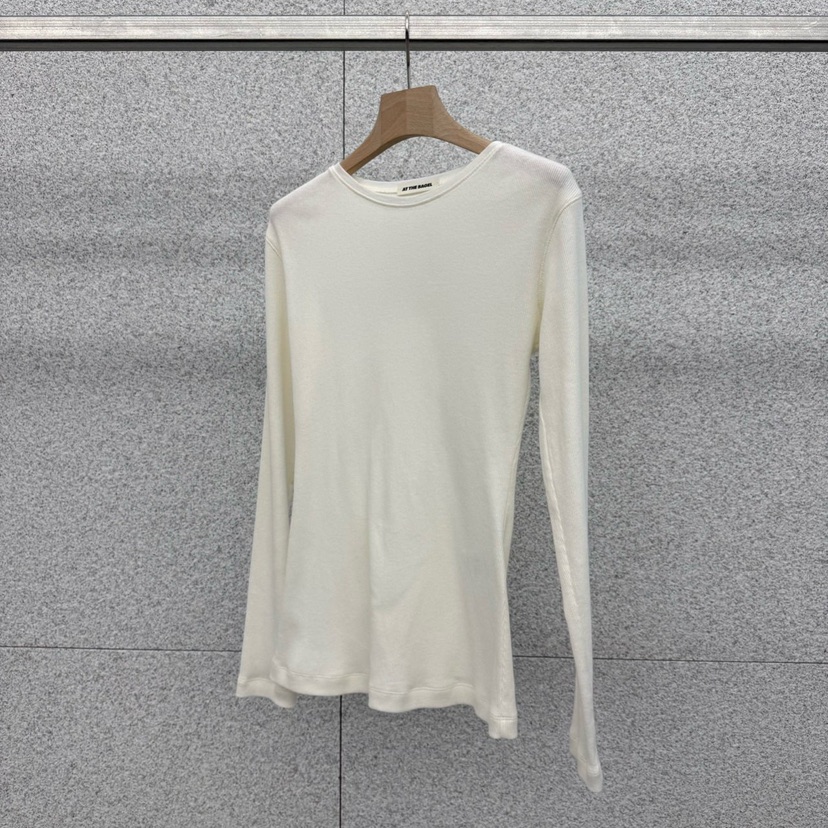 AT THE BAGEL韓國直郵女士新品人氣休閑熱賣真品長袖T恤AT THE BAGEL長袖T恤圖色1