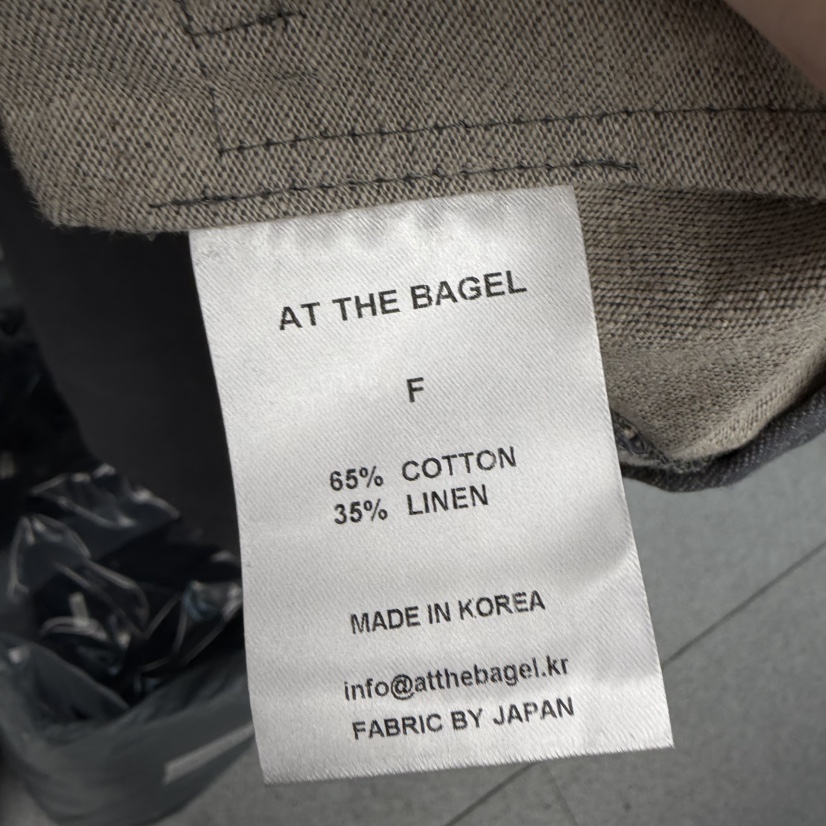 AT THE BAGEL韓國代購女士新品熱賣26春夏休閑職業夾克AT THE BAGEL夾克