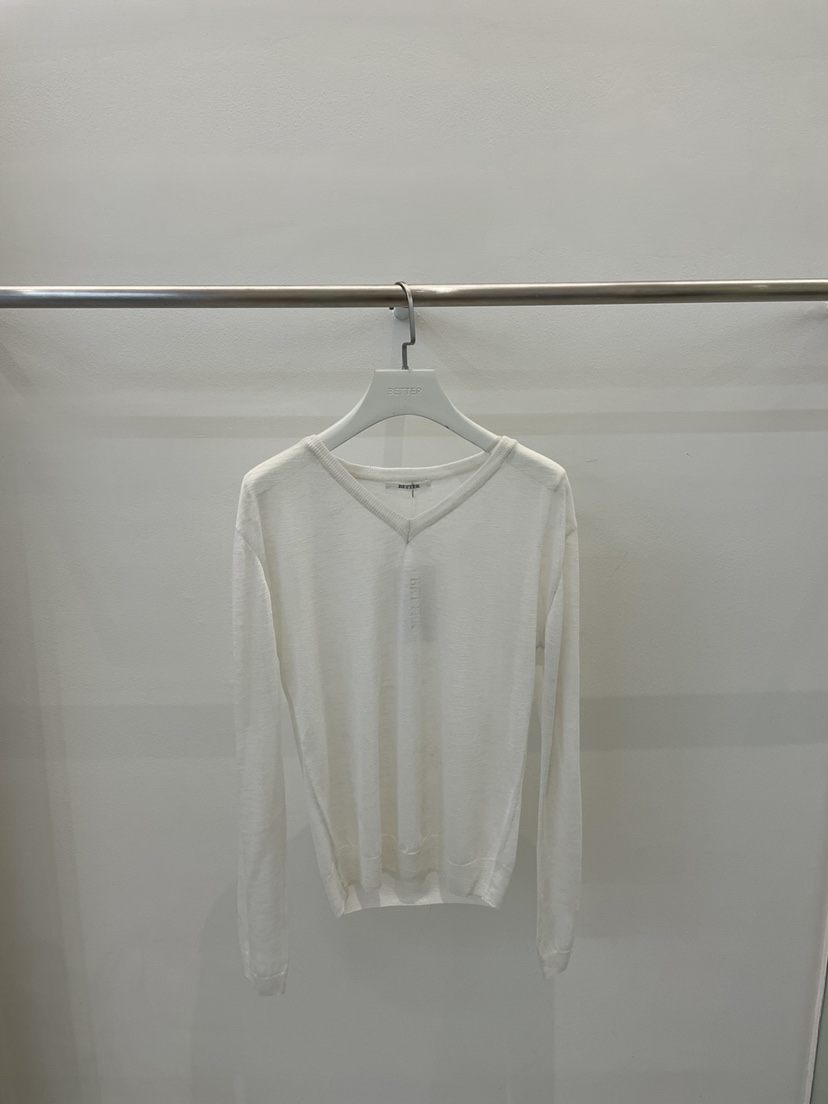 BETTER東大門實拍女裝新款熱賣推薦人氣時尚休閑長袖T恤V領BETTER長袖T恤圖色1