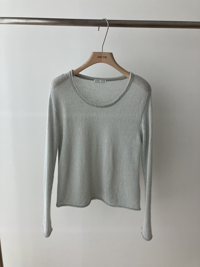 AND THE東大門實拍女士新款真品人氣熱賣時尚休閑長袖T恤AND THE長袖T恤圖色3