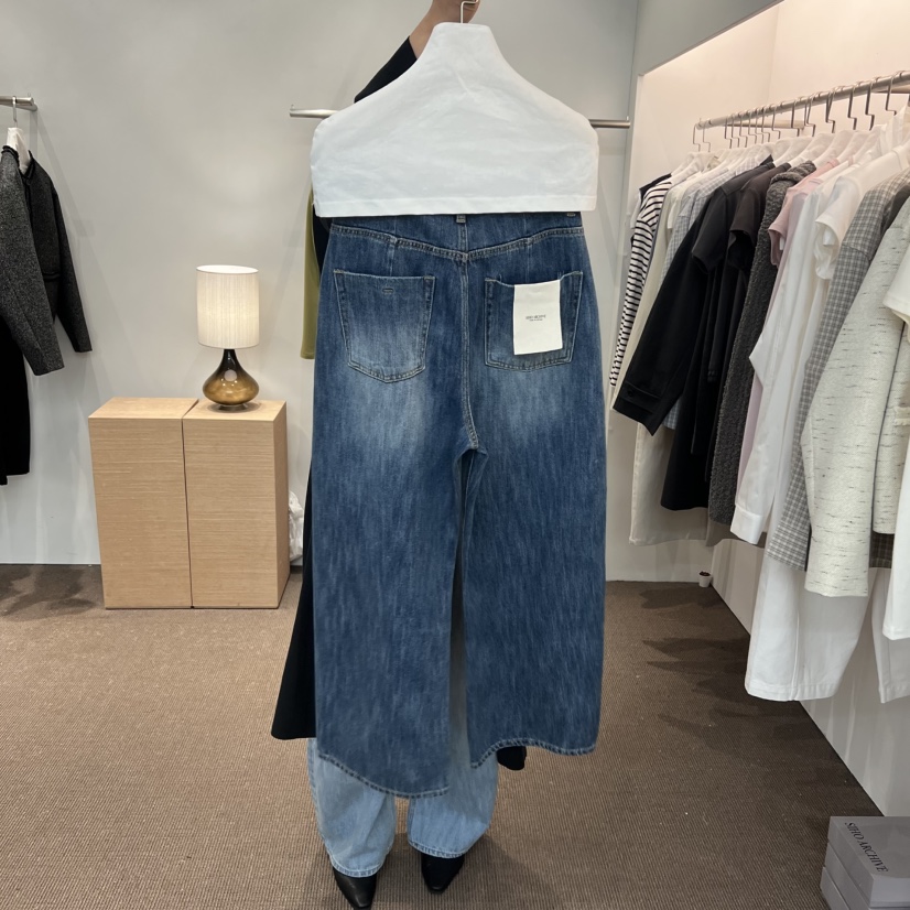 SIHO ARCHIVE韓國直郵女裝新款推薦熱賣休閑職業真品牛仔褲SIHO ARCHIVE牛仔褲