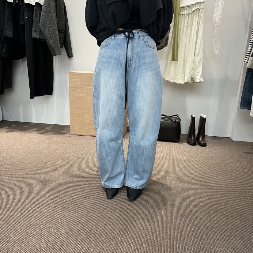 SIHO ARCHIVE韓國直郵女裝新款推薦熱賣休閑職業真品牛仔褲SIHO ARCHIVE牛仔褲圖色1