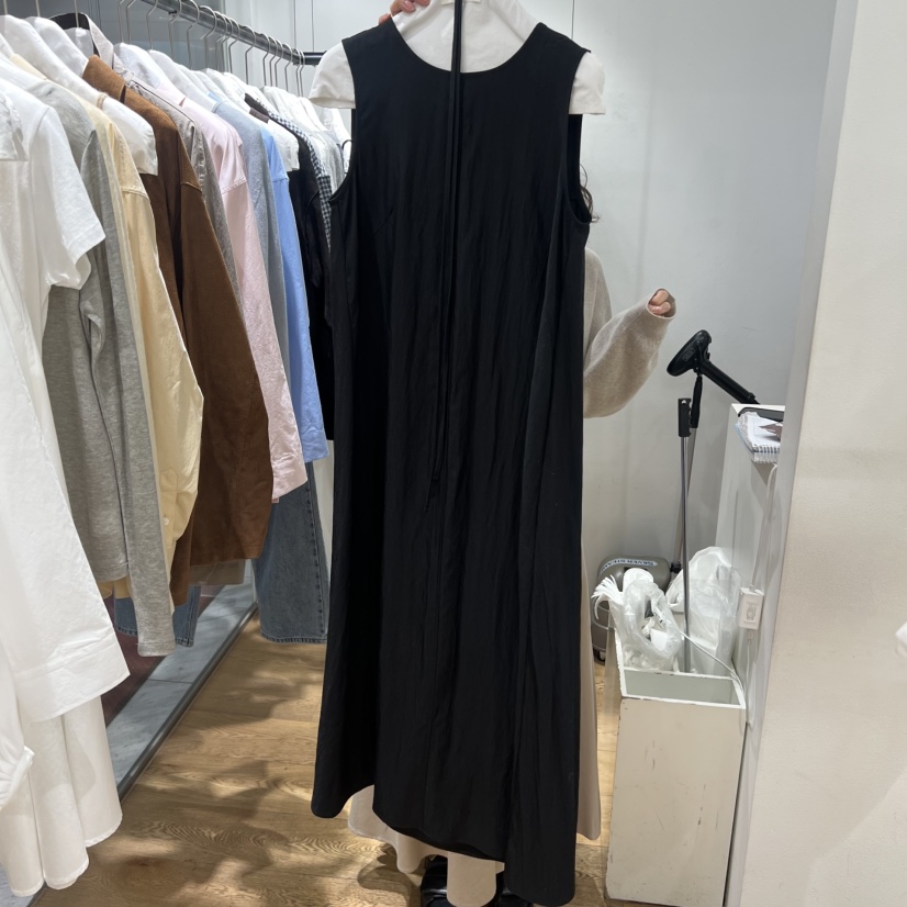 VERVEINE東大門代購女裝新品時尚26春夏人氣熱賣連衣裙柔軟VERVEINE連衣裙圖色2