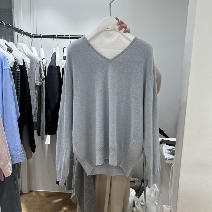 VERVEINE東大門直郵女士新款休閑推薦熱賣職業人氣針織衫VERVEINE針織衫圖色2