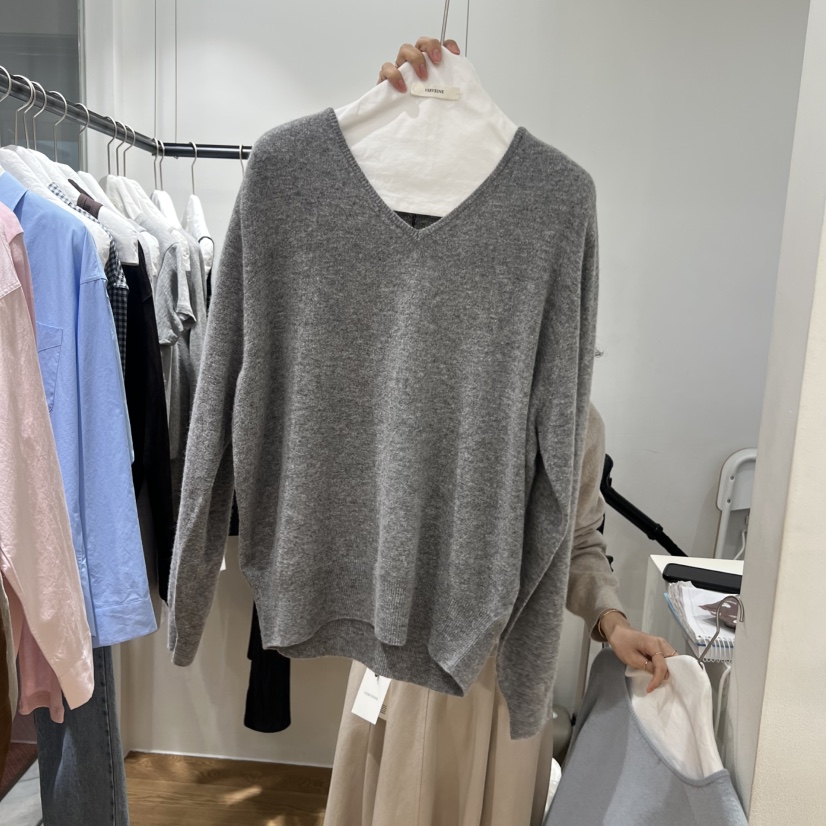 VERVEINE東大門直郵女士新款休閑推薦熱賣職業人氣針織衫VERVEINE針織衫圖色3