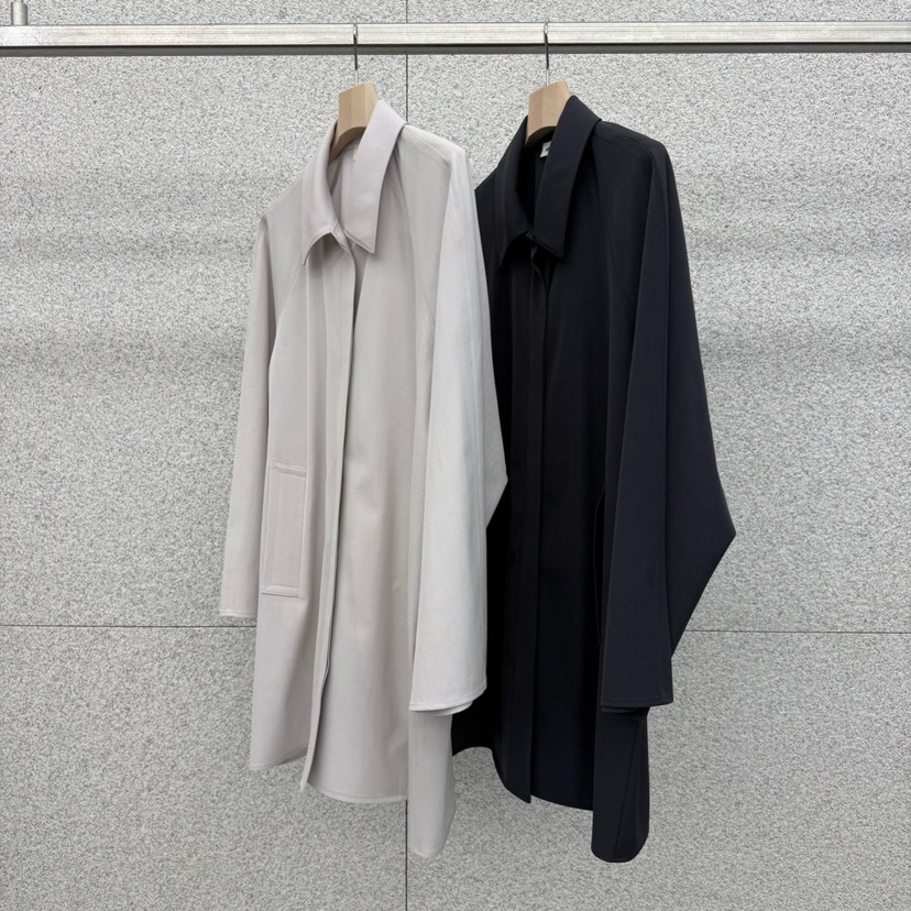 AT THE BAGEL東大門直郵女裝新品推薦人氣熱賣長款風衣AT THE BAGEL長款風衣