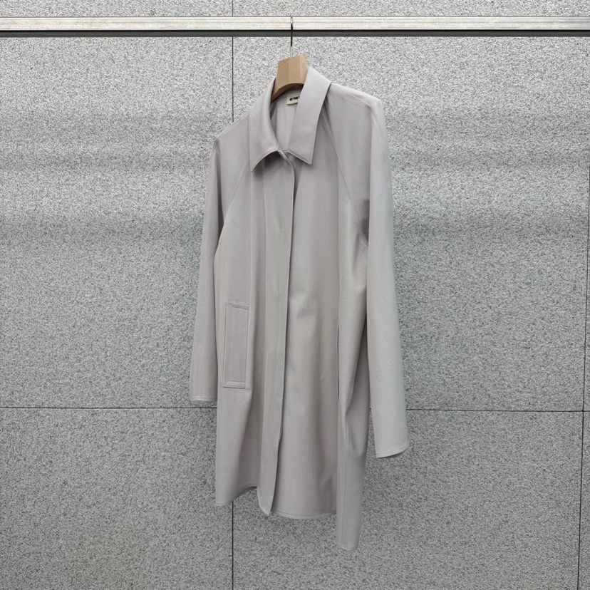 AT THE BAGEL東大門直郵女裝新品推薦人氣熱賣長款風衣AT THE BAGEL長款風衣圖色1