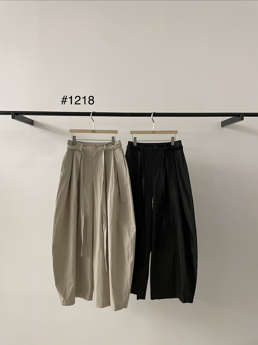 2DA/DARIMI-P東大門直郵女士新款推薦人氣休閑褲含腰帶2DA/DARIMI-P休閑褲