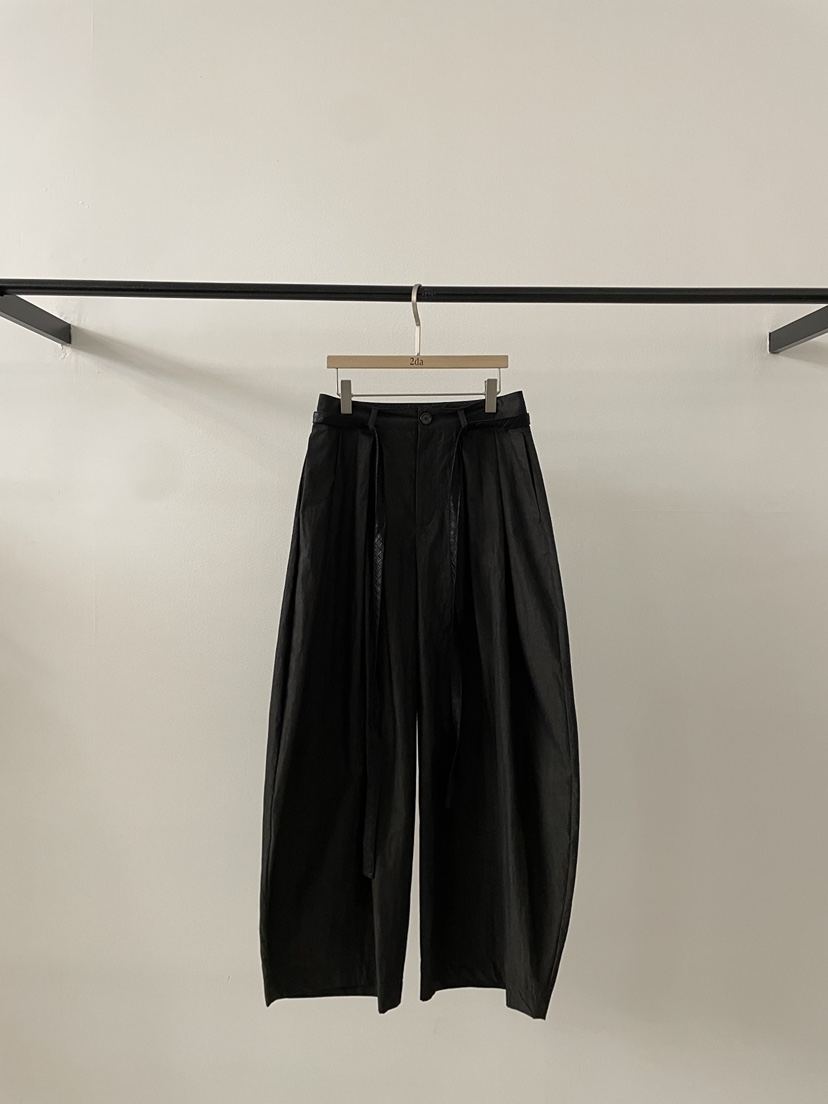 2DA/DARIMI-P東大門直郵女士新款推薦人氣休閑褲含腰帶2DA/DARIMI-P休閑褲圖色2