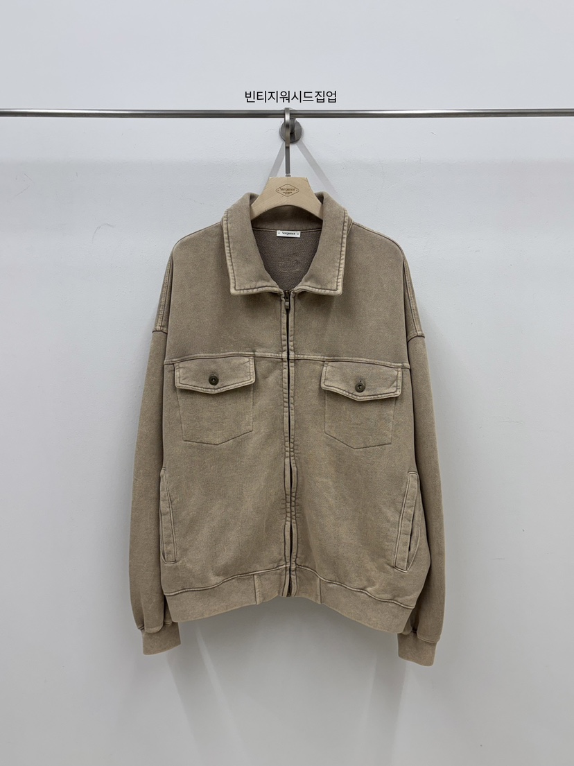 VERGAMOT東大門代購女士新品人氣熱賣推薦時尚夾克水洗復古VERGAMOT夾克圖色1